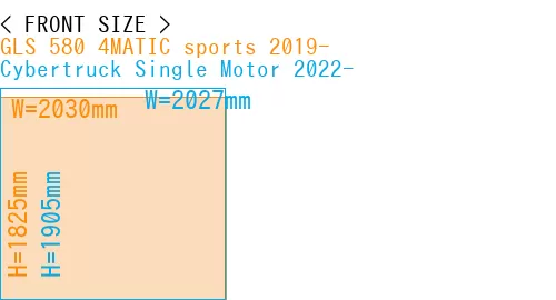 #GLS 580 4MATIC sports 2019- + Cybertruck Single Motor 2022-